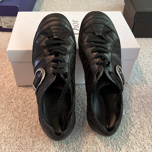 Dior Size 7 Sneakers with Buckle - Picture 2 of 4